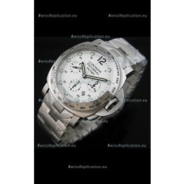 Panerai Luminor Daylight Swiss Watch in White Dial - 1:1 Mirror Replica