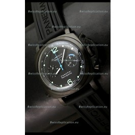 Panerai Luminor Regatta Flyback Swiss Watch PVD Casing