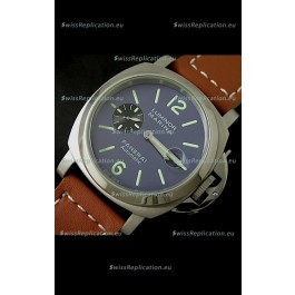 Panerai Luminor Marina Swiss Automatic Watch in Blue Dial
