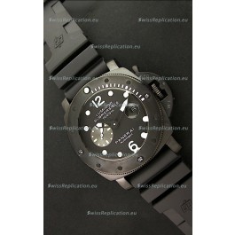 Panerai Luminor Submersible 1000M Japanese Automatic Watch in PVD Coating