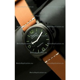 Panerai Luminor Marina Black Seal PVD Swiss Watch