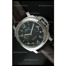 Panerai Luminor Marina PAM164 Swiss Automatic Replica Watch in Brown Strap - 1:1 Mirror Replica
