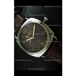 Panerai Radiomir GMT Japanese Replica Watch in Off Black Dial