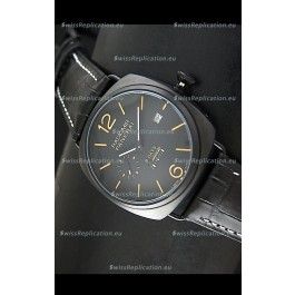 Panerai Radiomir 8 Days Japanese Replica Watch in PVD Casing