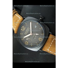 Panerai Radiomir PAM497 10 Days Japanese Replica Watch in PVD Case