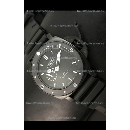 Panerai Luminor Submersible PAM389 Japanese Replica Watch FULL PVD