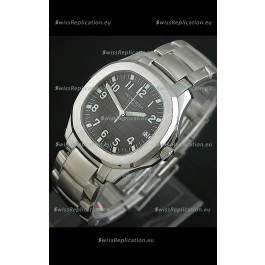 Patek Phillipe Nautilis Swiss Replica Watch in Black Dial