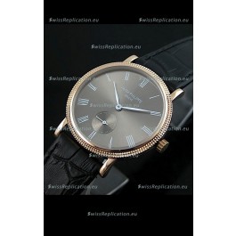 Patek Philippe Calatrava Japanese Mens Watch in Grey Dial