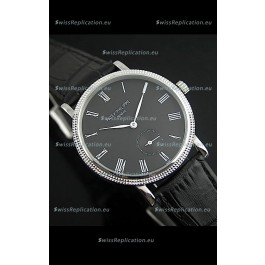 Patek Philippe Calatrava Japanese Mens Watch in Black Dial