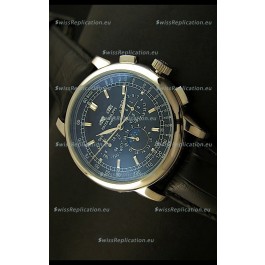 Patek Philippe Complications Japanese Replica Watch in Black Dial