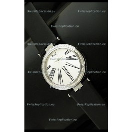 Piaget Altiplano Duo Dual Swiss Ladies Watch with Diamonds Bezel