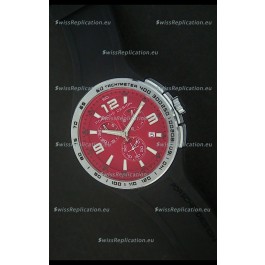 Porsche Design Flat Six P'6320 Japanese Watch in Red Dial