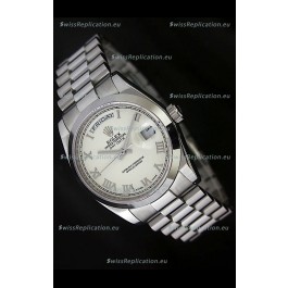 Rolex Day Date Swiss Replica Steel Watch