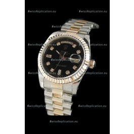 Rolex Day Date Swiss Watch in Two Tone