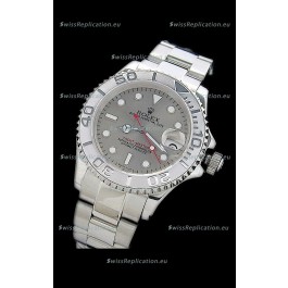 Rolex Yachtmaster Japanese Replica Watch in Silver Dial