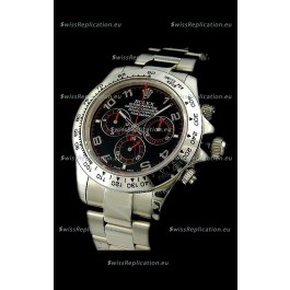 Rolex Daytona Cosmograph Swiss Replica Watch in Black Dial