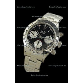 Rolex Oyster Cosmograph Swiss Replica Watch in Black Dial