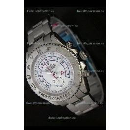 Rolex Yachtmaster II Swiss Replica Watch in White Dial