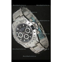 Rolex Daytona Japanese Replica Watch in Black Dial