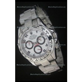 Rolex Daytona Cosmograph Swiss Replica Stainless Steel Watch 