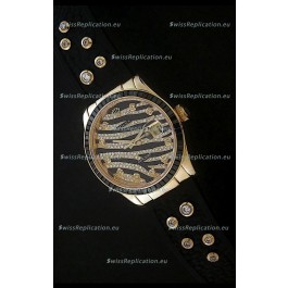 Rolex DateJust Gold Diamond Swiss Replica Watch