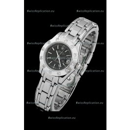 Rolex Datejust Ladies Japanese Replica Ladies Watch in Black Dial