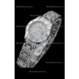 Rolex Datejust Ladies Japanese Replica Ladies Watch in Grey Dial
