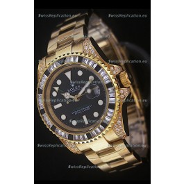 Rolex GMT Master II Swiss Replica Gold Watch