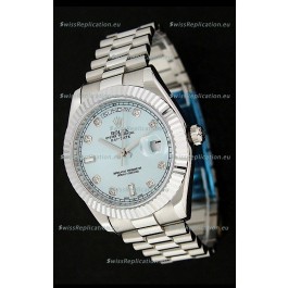 Rolex Oyster Perpetual Day Date Japanese Replica Watch in Light Green Dial