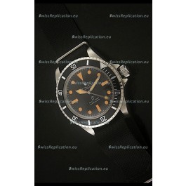 Rolex Vintage Submariner Japanese Replica Watch in Orange Markers