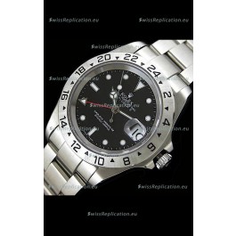 Rolex Explorer II Japanese Replica Automatic Watch in Black Dial