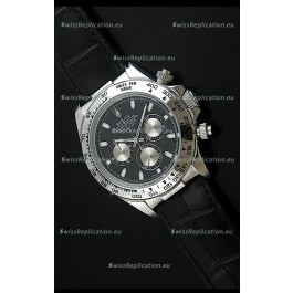 Rolex Daytona Japanese Replica Steel Watch in Silver Subdials