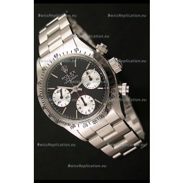 Rolex Daytona Cosmograph Swiss Vintage Watch in Black Dial