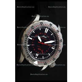 Sinn U2 EZM 5 Diver Swiss Watch in Titanium Casing