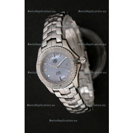 Tag Heuer Link Swiss Ladies Watch in Mother of Pearl Blue Dial