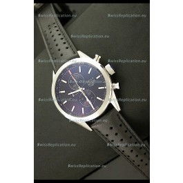 Tag Heuer Carrera Quartz Japanese Replica Watch in Black Dial