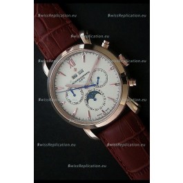 Vacheron Constantin Perpetual Calendar Japanese Watch in Rose Gold