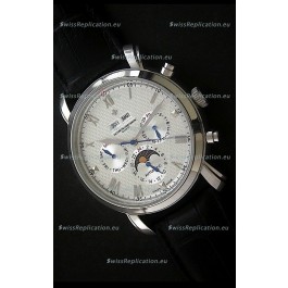 Vacheron Constantin Perpetual Calendar Japanese Watch in Silver