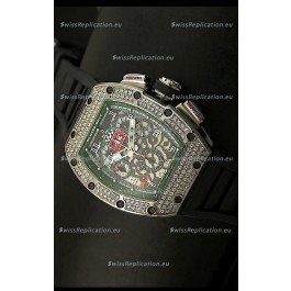 Richard Mille Filippe Massa Edition Titanium Swiss Replica Watch