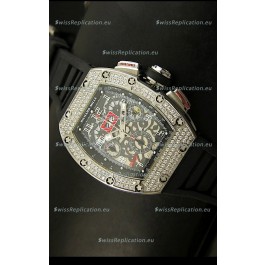 Richard Mille Filippe Massa Edition Titanium Swiss Replica Watch