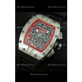 Richard Mille RM011 Filipe Massa Titanium Swiss Replica Watch