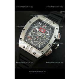 Richard Mille RM011 Filipe Massa Titanium Swiss Replica Watch