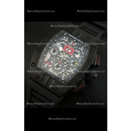 Richard Mille RM011 Filipe Massa Edition PVD Casing Swiss Replica Watch