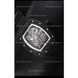 Richard Mille RM055 Bubba Watson Swiss Replica Watch in White Indexes