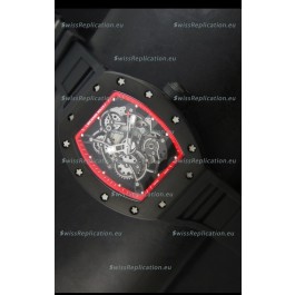 Richard Mille RM055 Bubba Watson Swiss Replica Watch in Red Indexes
