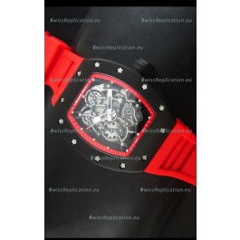 Richard Mille RM055 Bubba Watson Swiss Replica Watch in Black