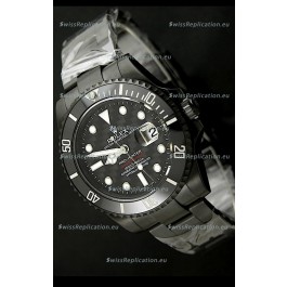 Rolex Pro Hunter Submariner Swiss Replica PVD Watch in Carbon Dial