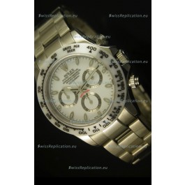 Rolex Daytona Cosmograph White Ceramic Bezel Replica Watch