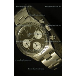 Rolex Daytona 6263 Cosmograph Brown Coffee Dial Steel Bezel