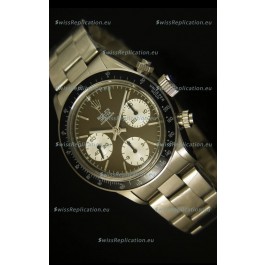 Rolex Daytona 6263 Cosmograph Brown Coffee Dial Black Bezel